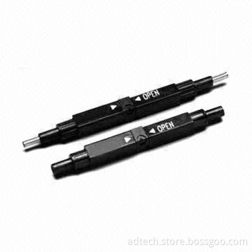 Fiber-optic Mechanical Splice with 45dB Return Loss and 4N Tensile Strength